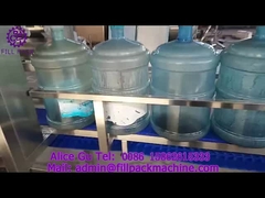 J26 600BPH خط تولید آب بطری 5 گالن