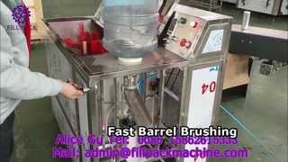 2147 J5 Croatia نیمه اتوماتیک درپوش برس کش دو ایستگاهی