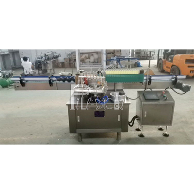 دستگاه برچسب زنی بطری چسب سرد 3000BPH تمام اتوماتیک و به صورت افقی مستقیم تامین کننده
