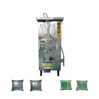 تجهیزات خط پرکن مایع کیسه آب ساشه 2000BPH اتوماتیک کیسه معدنی خالص 150mm تامین کننده