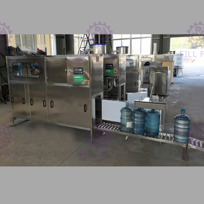 کنترل خودکار PLC گالن سطح 120BPH 5 میلی متری تامین کننده