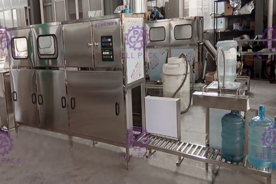 دستگاه پر کننده آب One Road 120 BPH 5 گالن تامین کننده