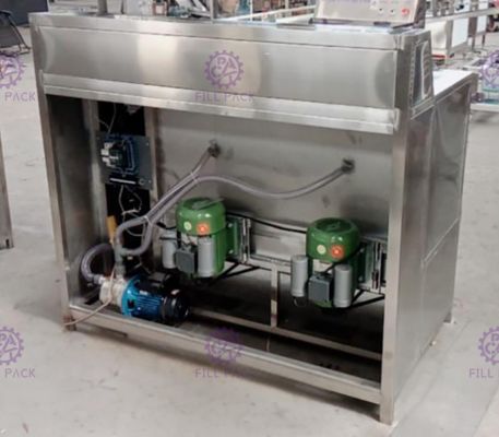 S-2 2 ایستگاه 5 گالن بطری شستشو با آب قلیایی داغ تامین کننده