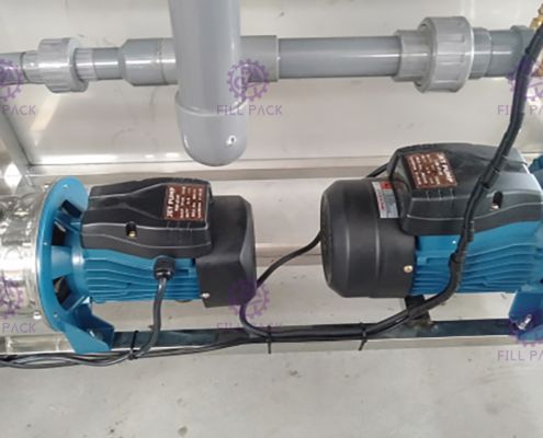 دستگاه پرکن نیمه اتوماتیک 80BPH 20L گالن تامین کننده