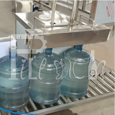 بخار گردن دستگاه لیبل بطری استیل 304 پی وی سی 3 گالن تامین کننده