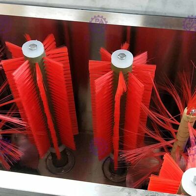 ماشین لباسشویی 5 گالن بشکه نیمه خودکار برس کاپر با دو ایستگاه تامین کننده