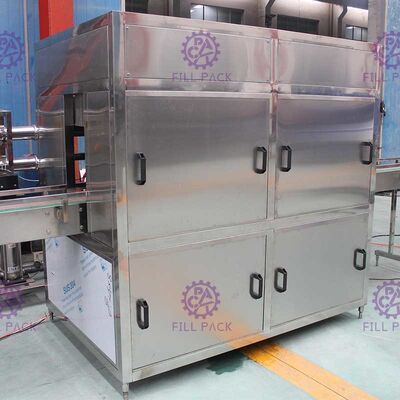 600BPH فول اتوماتیک دستگاه پر کردن چهار خطی گالن چهار خطی با شیر سرریز تامین کننده