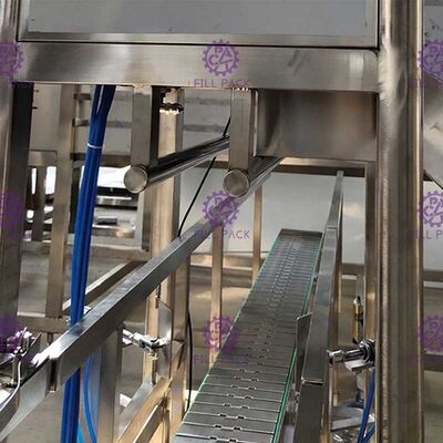 دستگاه پرکن آب قابل شرب استیل 304 1200BPH تامین کننده