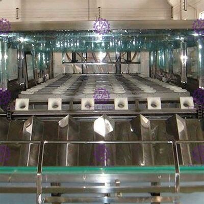 دستگاه پر کننده گالون برقی 1500BPH با درب آسانسور تامین کننده