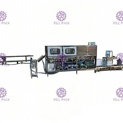 تغذیه بالابر اتوماتیک SUS 304 120 BPH گالن خط پرکننده تامین کننده