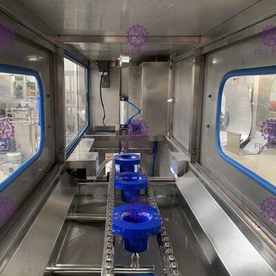 خط تولید پرکن آب معدنی آب معدنی 120BPH 5 گالن 18.9 لیتری نوشیدنی تامین کننده