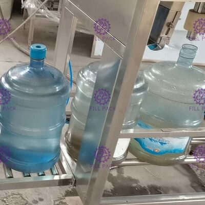 دستگاه پرکن استیل 304 120 BPH 5 گالن تامین کننده