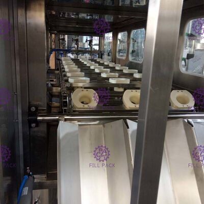 دستگاه پرکن اتوماتیک 5 گالن 450BPH تجهیزات بطری آب 18.9 لیتری تامین کننده