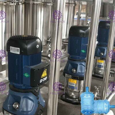 کنترل یکپارچه 450BPH 20L 5 گالن Water Filler Plc تامین کننده