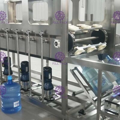 دستگاه پر کردن بطری گالن 4600 * 2000 * 1800mm L نوع 5 تامین کننده