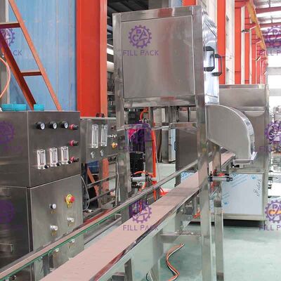 600BPH دستگاه 20 لیتری پر کننده شیشه تامین کننده