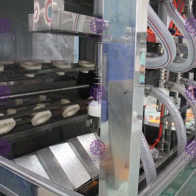 18.9 لیتری بطری پلاستیکی 600BPH خط پر کننده گالن تامین کننده