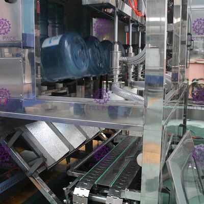 شکل مقعر محدب شکل 3 در 1 20 لیتر دستگاه پر کننده شیشه تامین کننده