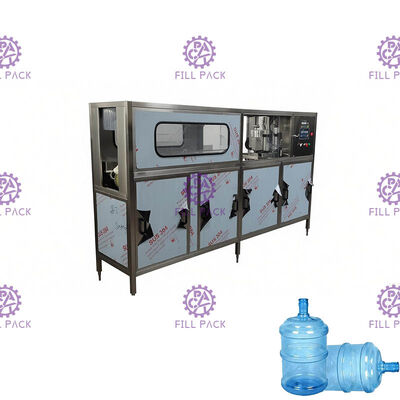 کامل 100 Bph بشکه بزرگ 18.9l دستگاه پر کردن گالن کامل اتوماتیک تامین کننده