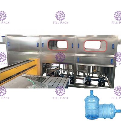 300bph اتوماتیک کنترل 5 گالن ماشین پر کردن برای آب آشامیدنی تامین کننده