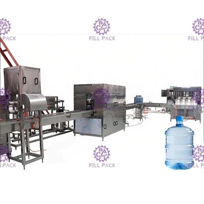 نوع خطی بیرونی 0.55kw 5 گالن بطری واشر تامین کننده