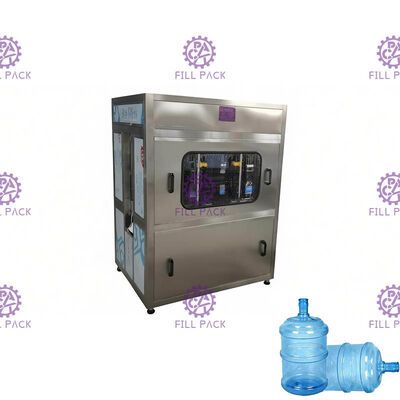 دستگاه شستشوی بطری خارجی 5 گالن 450BPH تامین کننده