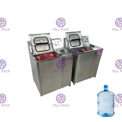 120BPH BS-1 شستشوی بطری 5 گالن با دکمه اسکرام تامین کننده