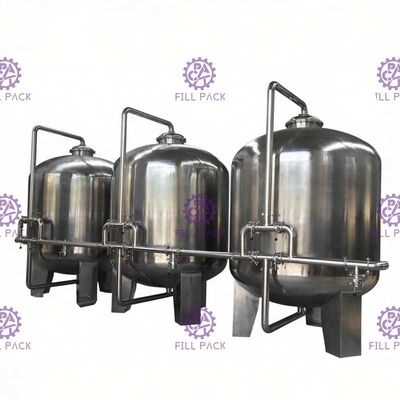 سیستم دستگاه تصفیه آب 9000LPH Hollow Fiber Ultra با غشای UF 4040 تامین کننده