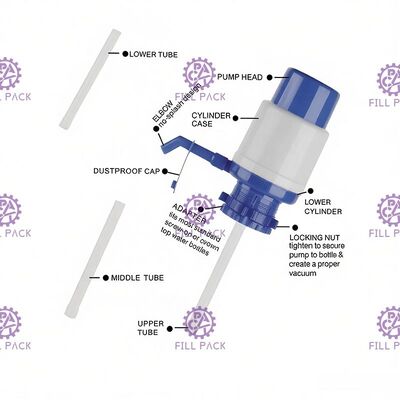 مواد مصرفی گیاهان پمپ آب سطل دستی Gallon تامین کننده