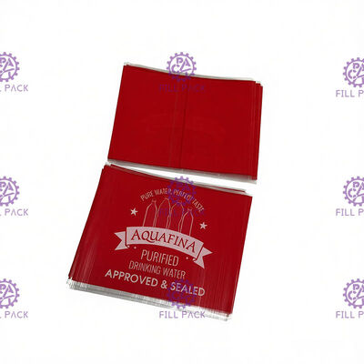 برچسب آستین درپوش گرما شرینک پلاستیک PVC برای بطری آب 5 گالن تامین کننده