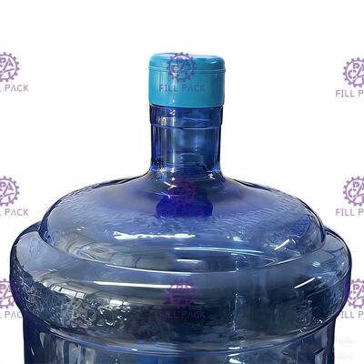 سطل آب خالص یک تکه 55 میلی متر Pe Gallon بطری با برچسب های سفارشی تامین کننده