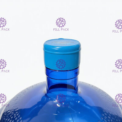 سطل آب خالص یک تکه 55 میلی متر Pe Gallon بطری با برچسب های سفارشی تامین کننده