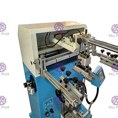 بطری لیبلگر چاپ صفحه نمایش ابریشم دوار نیمه خودکار تشخیص فوتوالکتریک برای بطری 20 لیتری تامین کننده