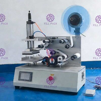 تجهیزات برچسب زنی چسب بطری مربعی و نیمه اتوماتیک شیشه های یک طرفه یا دو طرفه برچسب چسب تامین کننده