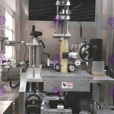 برچسب گردن تک سر 28 میلی متر Gallon Labeler اتوماسیون کامل تامین کننده