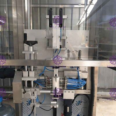 برچسب گردن تک سر 28 میلی متر Gallon Labeler اتوماسیون کامل تامین کننده