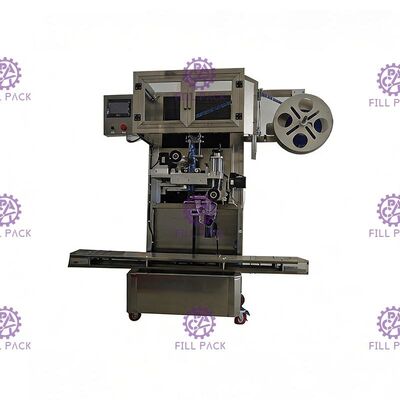 برچسب بطری گرد آستین برقی یک سر برقی تامین کننده