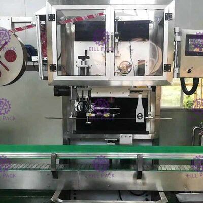 برچسب بطری گرد آستین برقی یک سر برقی تامین کننده