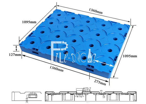 مواد مصرفی گیاهان پالت بطری HDPE تامین کننده