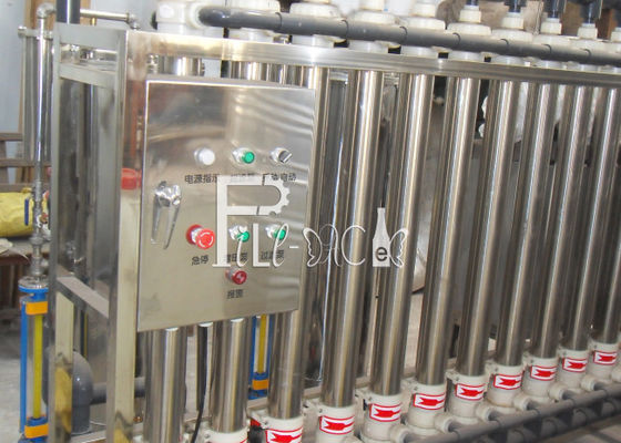 خط بطری آب توخالی فیبر فیلتر توخالی 4000 LPH RO گیاه تامین کننده