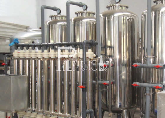 خط بطری آب توخالی فیبر فیلتر توخالی 4000 LPH RO گیاه تامین کننده