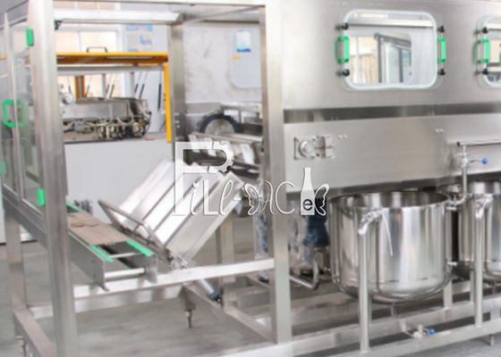 دستگاه پر کننده آب خالص مواد غذایی 450BPH 18.9L تامین کننده
