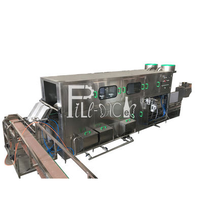 3400 * 1000 * 1750 SUS304 18.9L 300 BPH کارخانه آب گالون تامین کننده