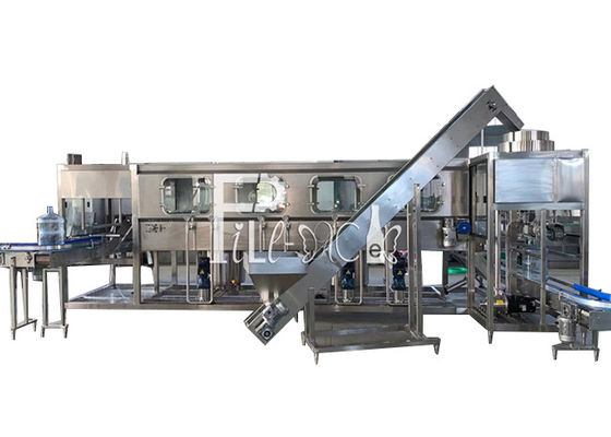 دستگاه پر کننده بطری Jar Water 450BPH 5 گالن تامین کننده