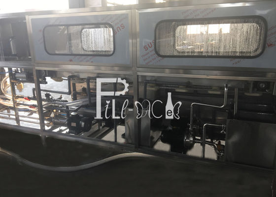 درپوش Monoblock 5 دستگاه پر کننده آب گالون را فشار دهید تامین کننده