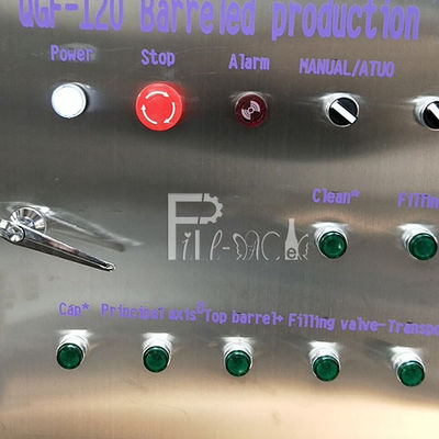 ماشین لباسشویی داغ QGF-120 5 دستگاه پر کننده گالن تامین کننده