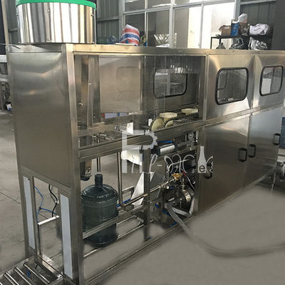 1.75KW 100 بطری در هر ساعت 3 دستگاه پر کننده گالن تامین کننده