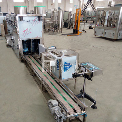 استیل ضد زنگ 304 3KW 300 BPH گالن آب تامین کننده
