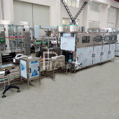 پرکننده بطری های دو سر Caps SUS304 300 BPH 5 گالون تامین کننده