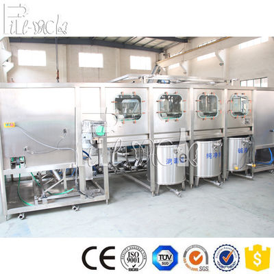 سطل / بشکه / گالن 1500bph دستگاه پرکن آب اتوماتیک PLC تامین کننده